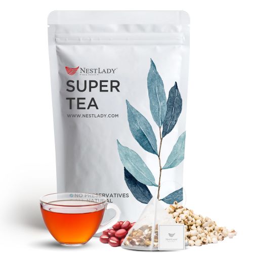 NESTLADY Red Bean Pearl Barley Gorgon Tea healthy nourishing tea bags 20pcs