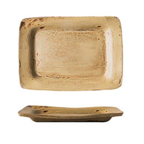 NESTLADY 7-inch hand-squeezed rectangular dinner plate