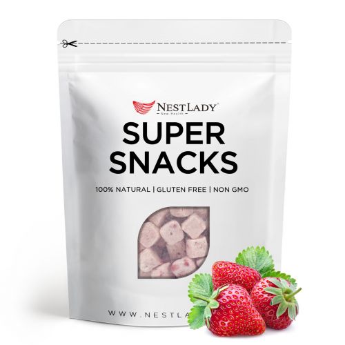 NESTLADY Freeze-dried Strawberry Yogurt Cubes 60g