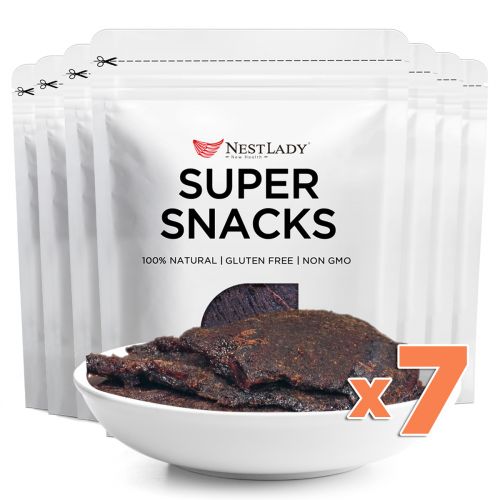 NESTLADY SPICY FRUIT FLAVORED BEEF JERKY 7 PACKS