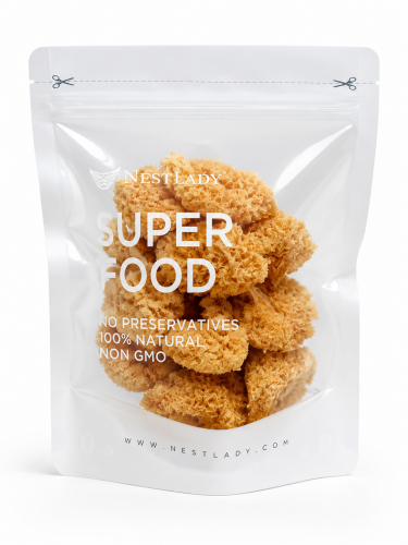 NestLady Organic Whole Mini Tremella (Snow Fungus) – 75g