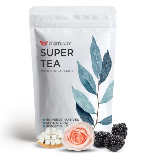 NESTLADY Mulberry and Rose Poria Sleep-Aid and Beauty Tea 20PCS