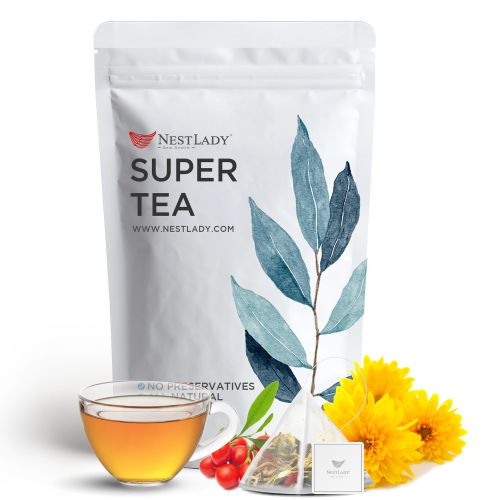 NESTLADY cassia goji berry chrysanthemum tea herbal tea flower tea healthy nourishing tea bags 20 bags 160g