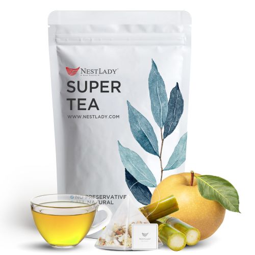 NESTLADY Sugar Cane Dry and Thatch Root Snow Pear Tea Nourishing Tea Bag 15 bags 120g