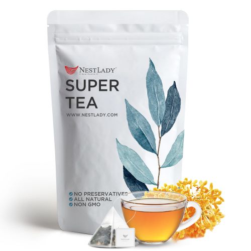 NESTLADY osmanthus oolong tea osmanthus aroma herbal tea flower tea flavored refreshing tea bags 20 bags 60g