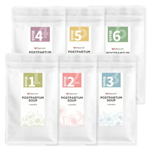 NESTLADY Postpartum Consolidation Soup Packet Combination Nutritious Soup Ingredients