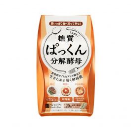 日本SVELTY丝蓓缇Pakkun阻糖糖质分解酵母生成酵素120粒