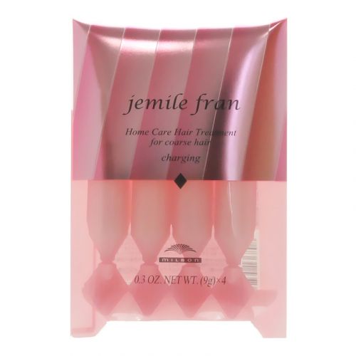 MILBON JEMILE FRAN Hair Charging Treatment Pink Checker 9g X 4pcs