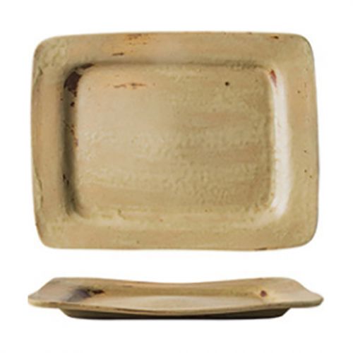 NESTLADY 9-inch hand-squeezed rectangular dinner plate