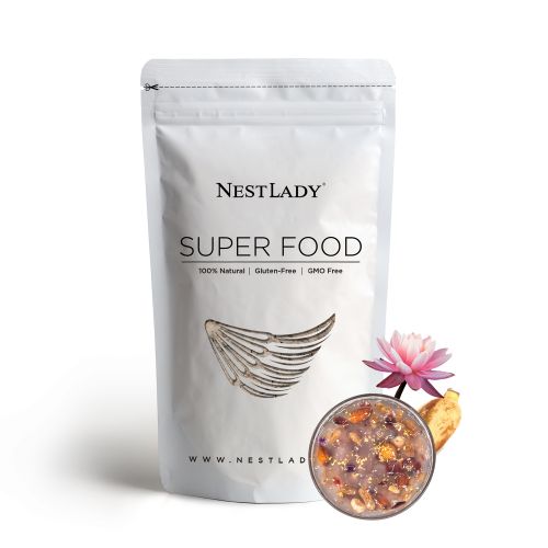 NESTLADY Lotus Root Powder|Non-GMO and Kosher|Healthy Fiber|Vitamin C|Amino Acid 350g