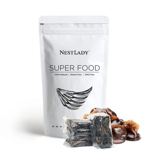 NESTLADY compressed wood fungus convenient Mountain treasure series 12 pieces a bag 300g