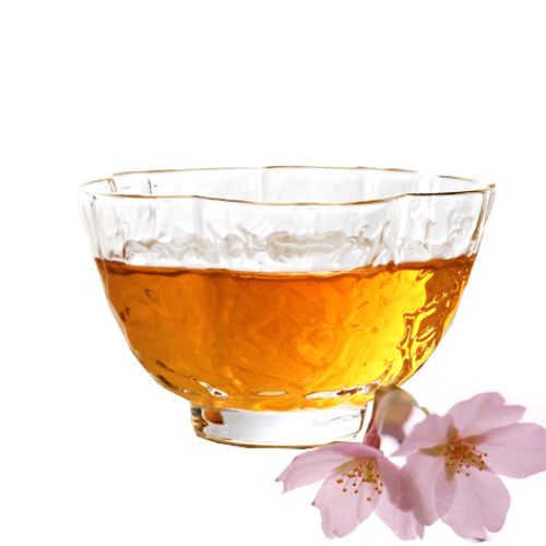NESTLADY Hammerhead Pattern Gold Rimmed Water Glass Tea Cup