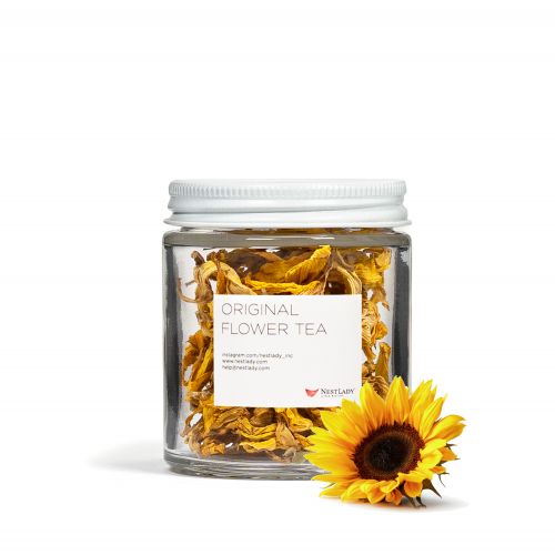 NESTLADY Pure Sunflower Petals 2g - 100% Organic, Dried, Grown and harvested in USA