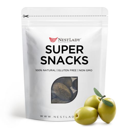 NESTLADY CLOVE FLAVOR SEEDLESS OLIVE 140g - Healthy snacks, suitable for everyone, seedless plum, seedless olive, dried fruit, NON GMO, Vegan
