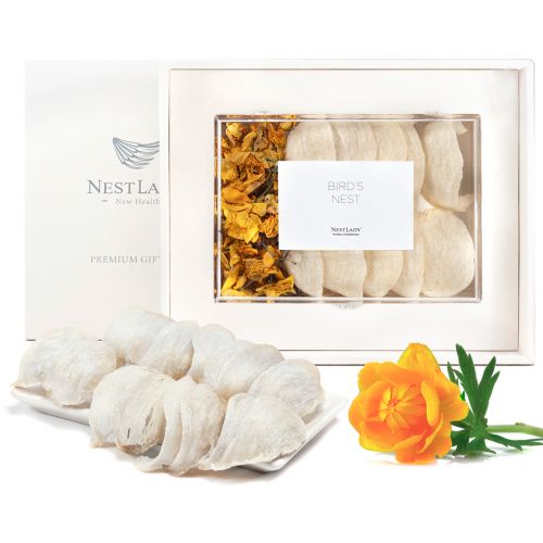 NESTLADY Spring Limited Edition Dried Asian Globeflower 5A Bird's Nest
