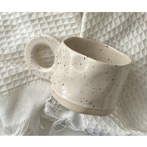 NESTLADY creamy-white Ceramic Cup 1 pc
