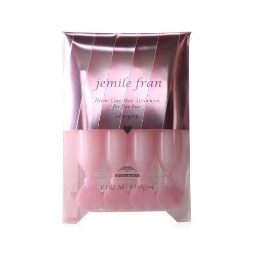 MILBON JEMILE FRAN Hair Charging Treatment Pink Heart 9g X 4pcs