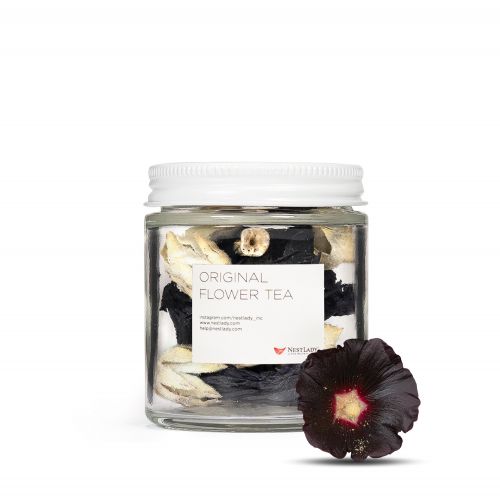 NESTLADY Black Mallow Dried Flowers from Germany 4g